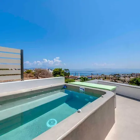 Alba In Syros With Private Jacuzzi Βίλα Αζόλιμνος