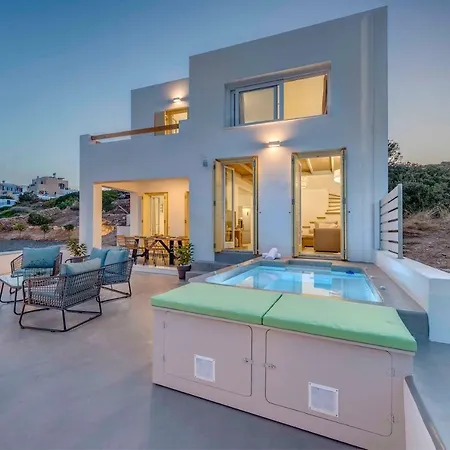 Alba In Syros With Private Jacuzzi Βίλα Αζόλιμνος